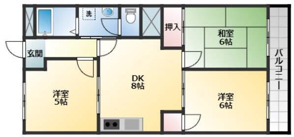 センチュリー山繁の物件間取画像